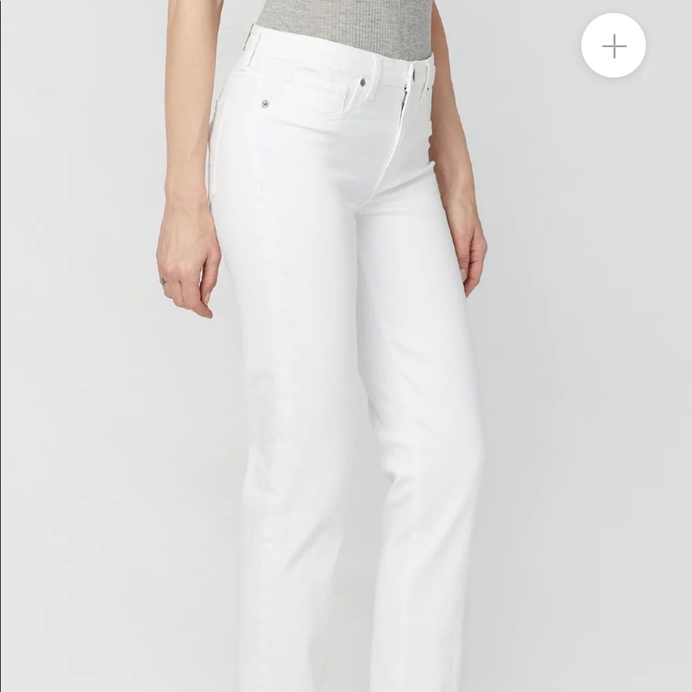 NWT Buffalo David Bitton Aubrey mid rise grazer stretch jeans